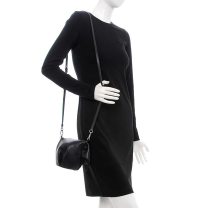 Loewe Calfskin Mini Elephant Crossbody Bag Black 2 of 8