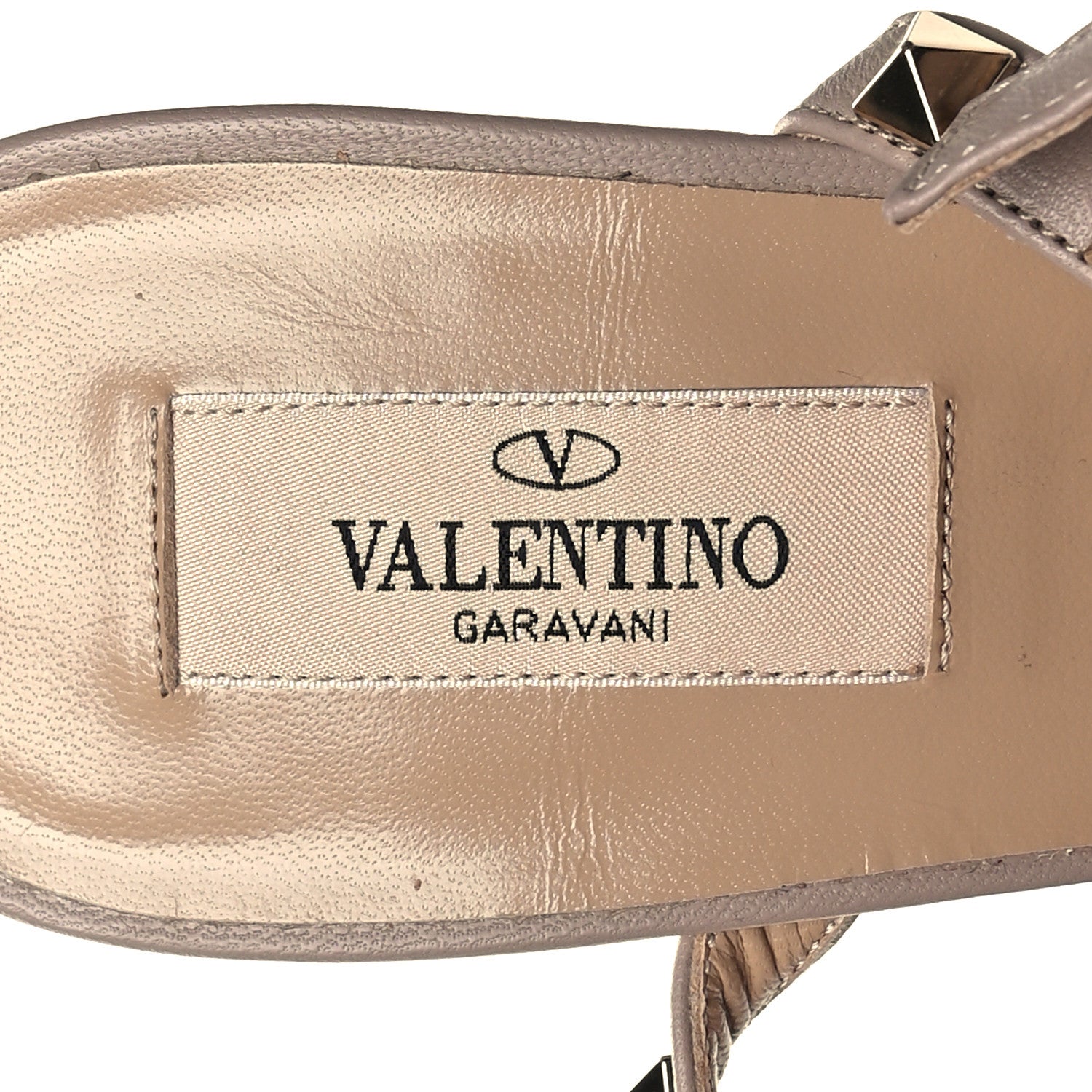 Valentino Garavani Calfskin Nappa Rockstud Ankle Strap 65mm Pumps 41 Black Poudre 8 of 10