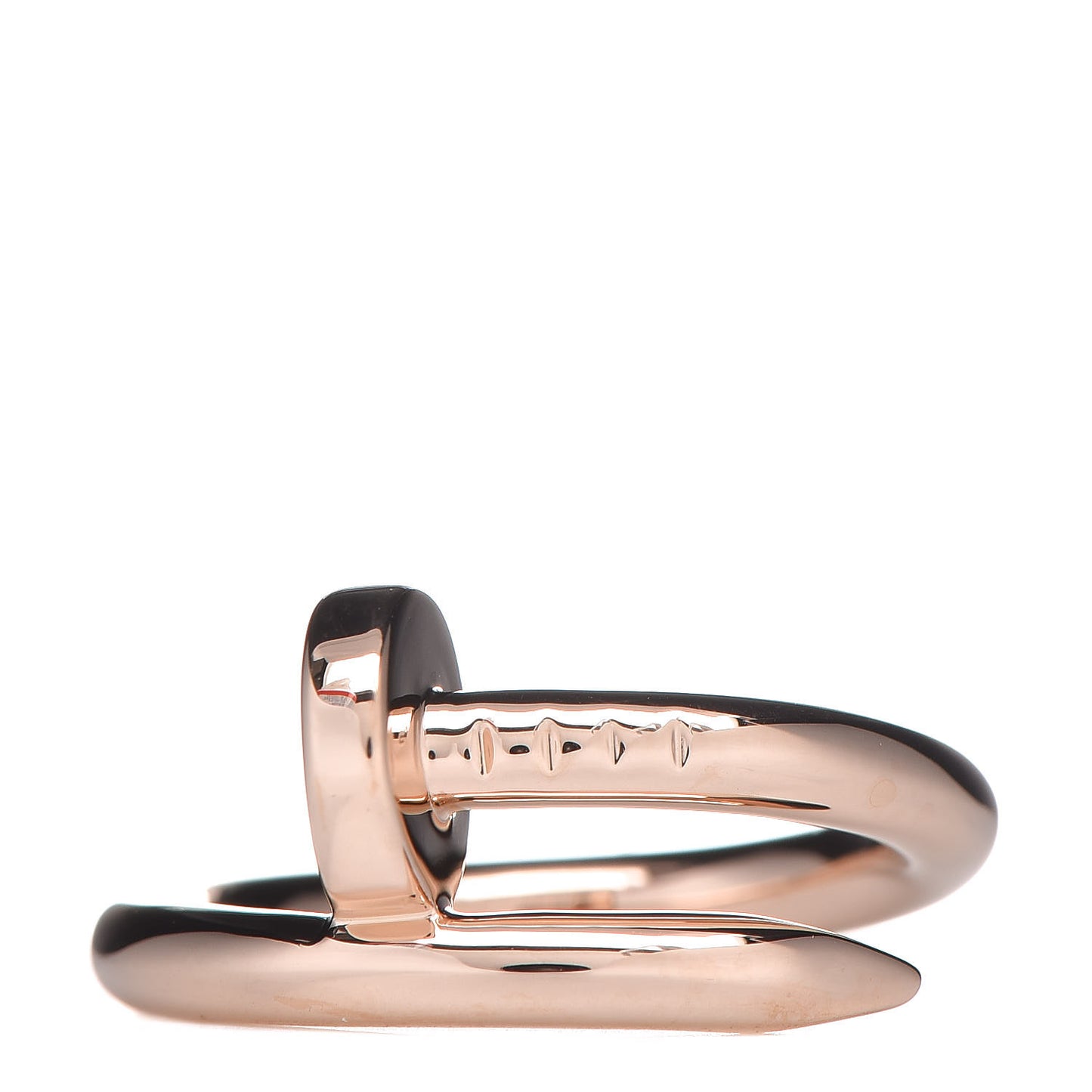 18K Pink Gold Juste Un Clou Ring 48 4.5