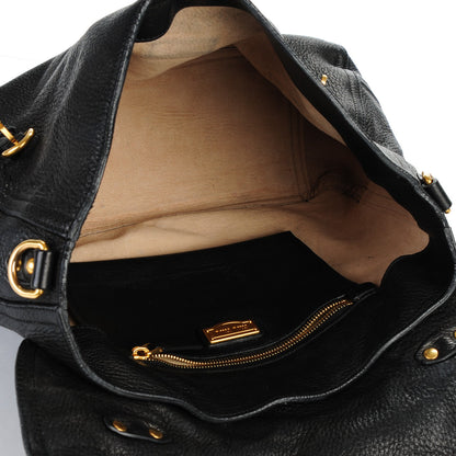 Miu Miu Cervo East-West Flap Satchel Nero Black 5 of 10