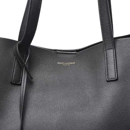 Saint Laurent Calfskin Large Shopping Tote Black 12 of 12