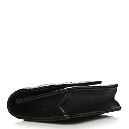 Chanel Lambskin Quilted CC Hook Card Holder Black 4 of 14