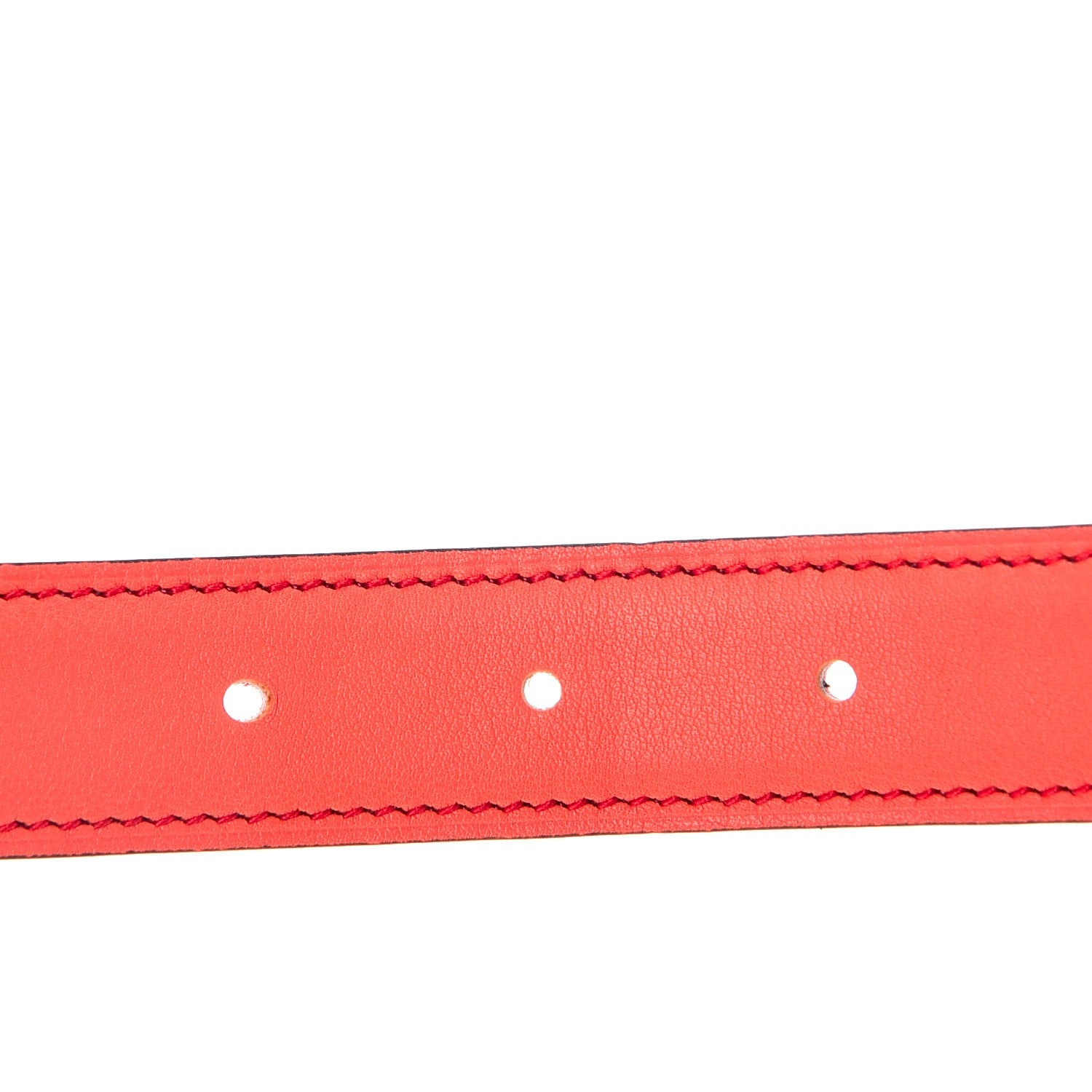 Hermes Swift Epsom 24mm Mini Constance Belt 80 Orange Poppy Rose Azalee 5 of 7