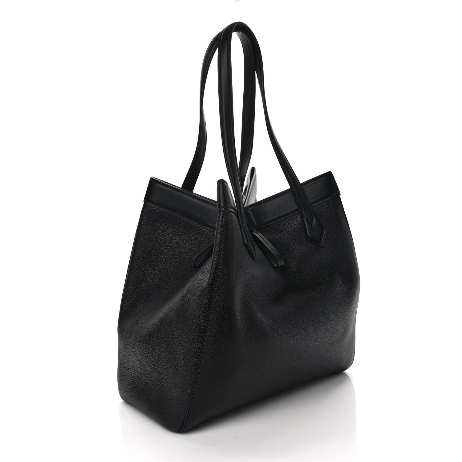 Fendi Vitello Cher Grace Large Fendi Origami Black 3 of 10
