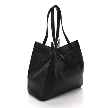 Fendi Vitello Cher Grace Large Fendi Origami Black 3 of 10