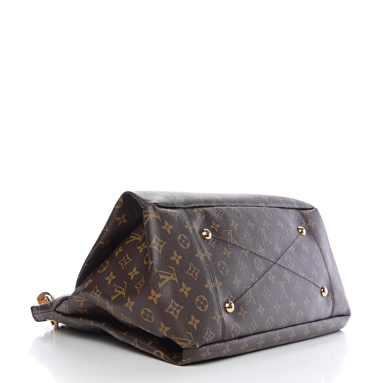 Louis Vuitton Monogram Braided Artsy MM Saphir Imperial Yellow 3 of 9