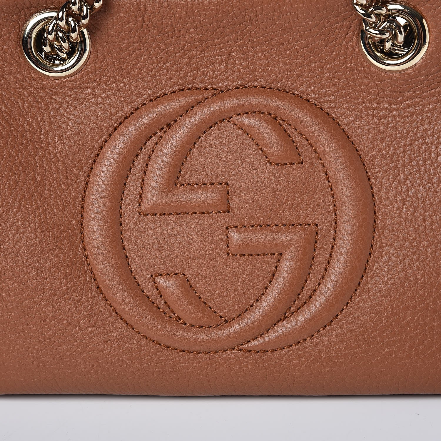Gucci Cellarius Calfskin Small Soho Bowler Dusty Blush 8 of 9