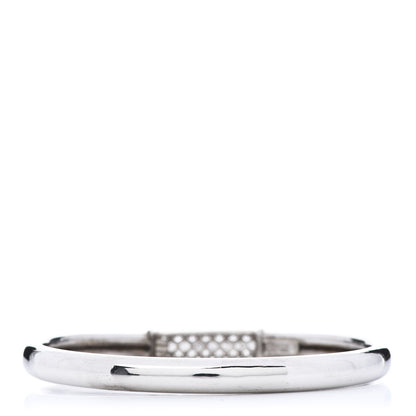 Van Cleef & Arpels 18K White Gold Diamond Philippine Bangle Bracelet 3 of 7