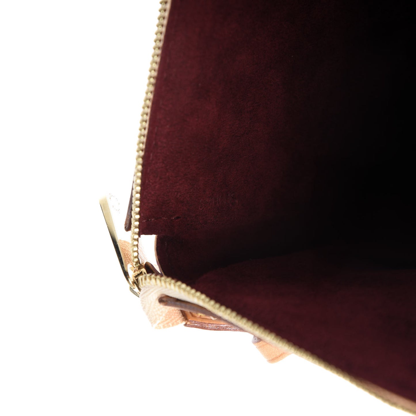 Monogram Multicolor Pochette Accessories White