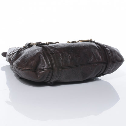 Gucci Guccissima GG 85th Anniversary Horsebit Hobo Brown 5 of 8