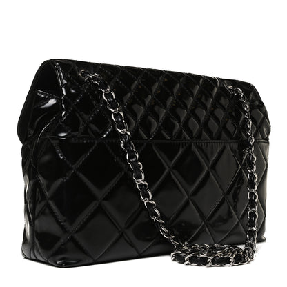 Chanel Vinyl Quilted In the Business Flap Bag Black 3 of 16