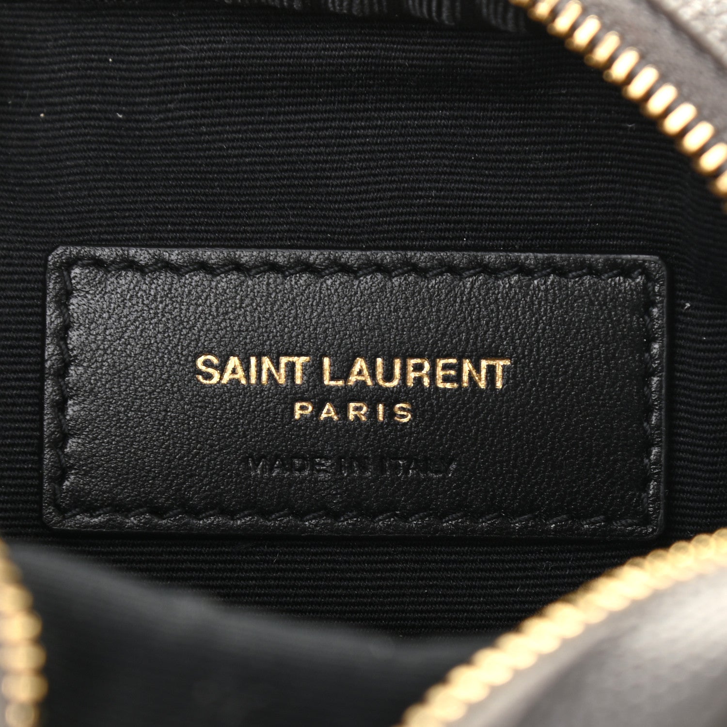 Saint Laurent Grain De Poudre Matelasse Monogram Baby Lou Camera Bag Fog 6 of 7
