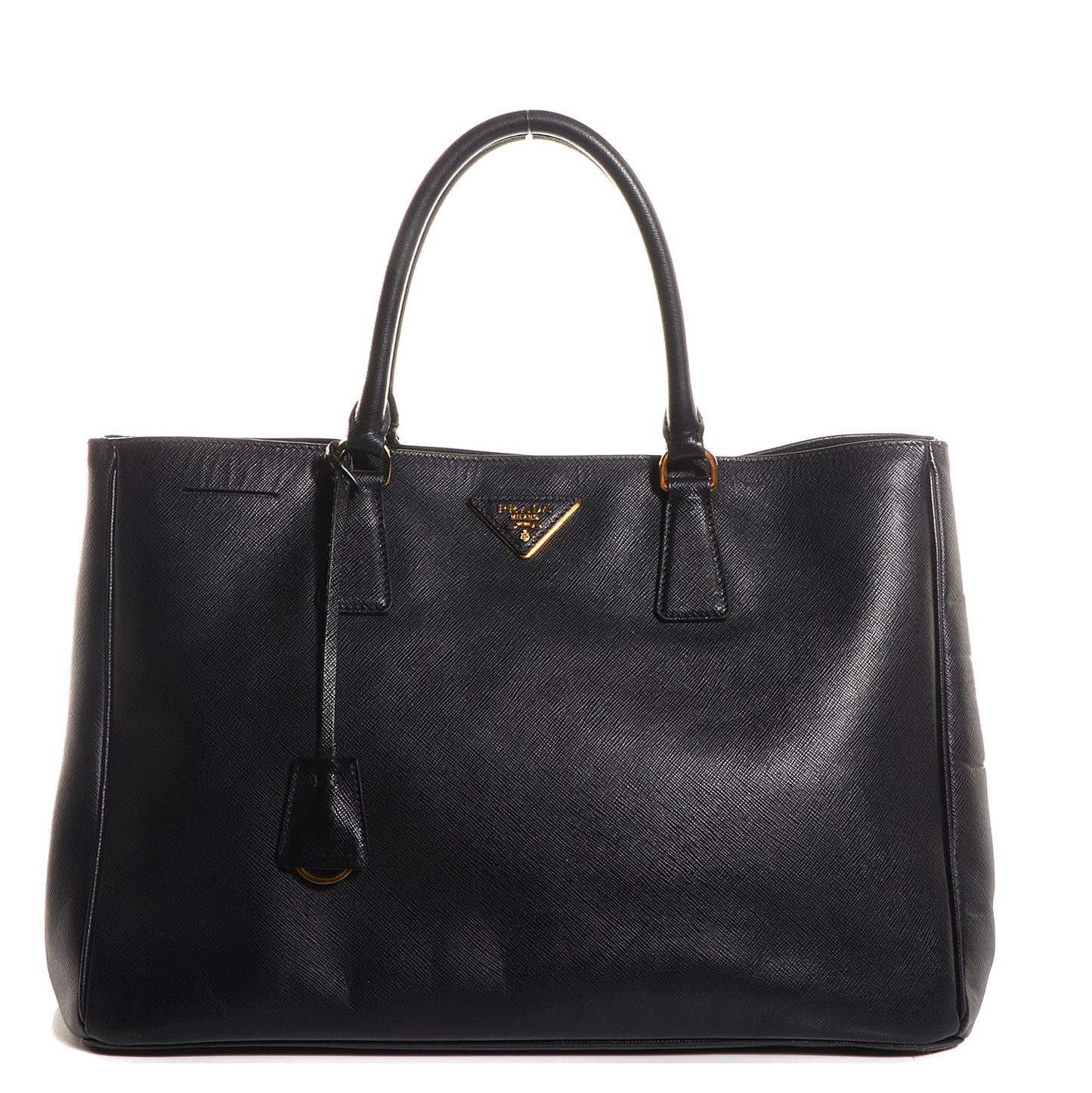 Saffiano Lux Large Tote Nero Black