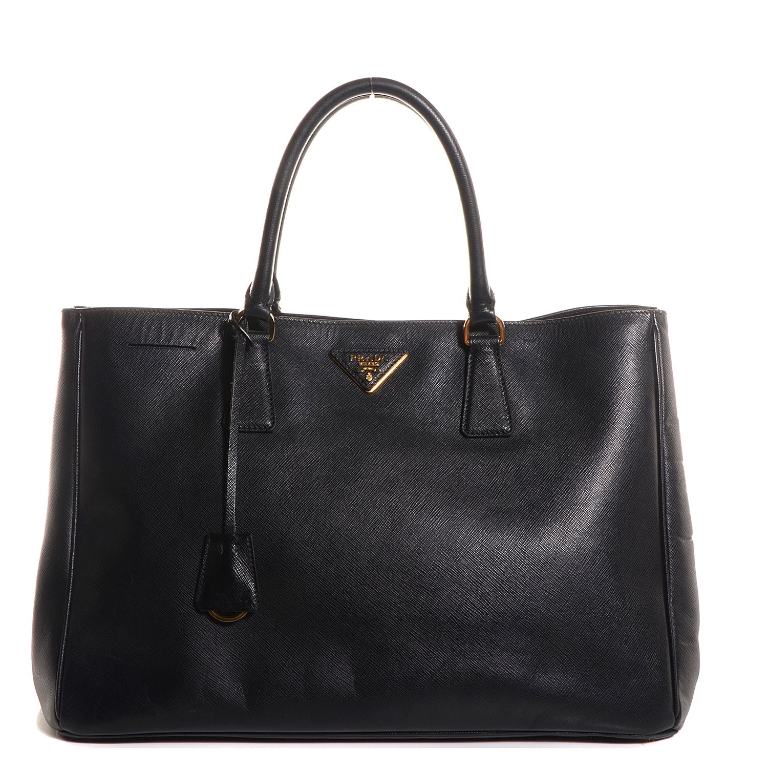 Prada Saffiano Lux Large Tote Nero Black 1 of 11
