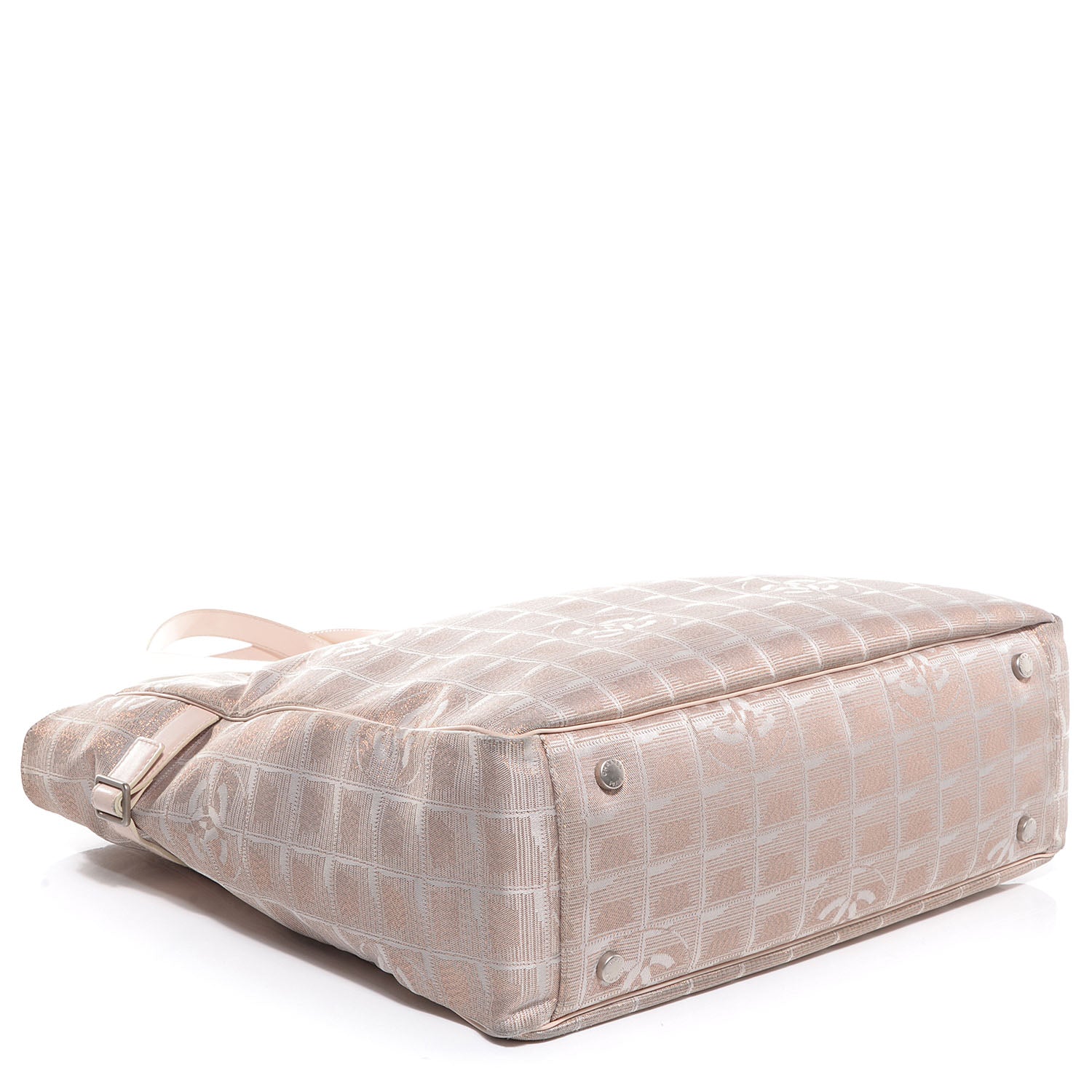 Chanel Nylon Travel Large Tote Beige 4 of 7
