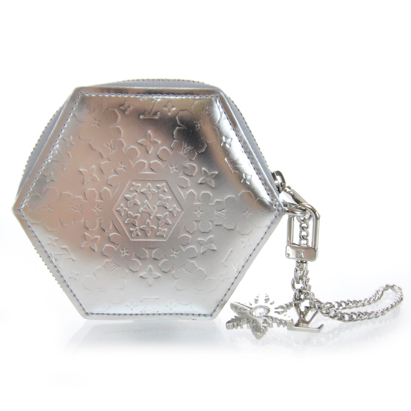 Porte-Monnaie Flocon Coin Purse Argent