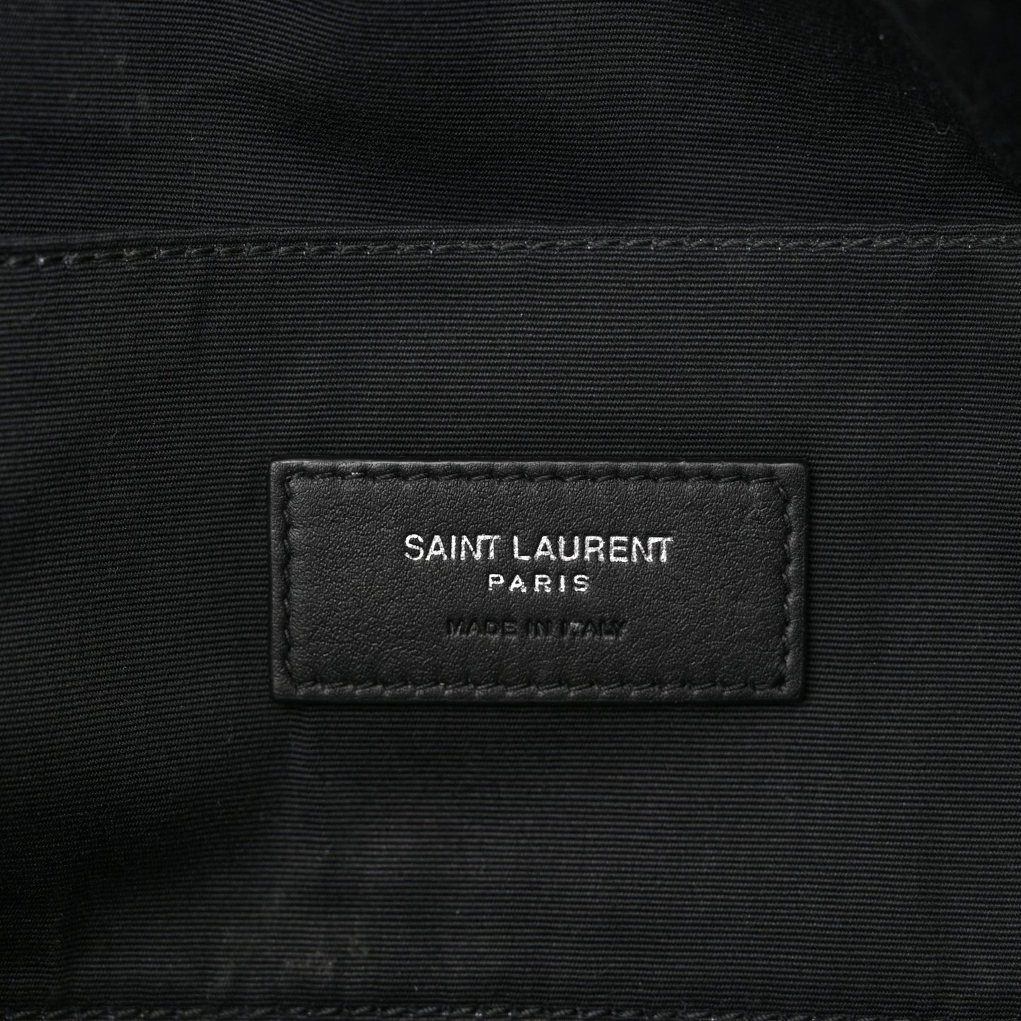 Canvas Monogram Belt Bag Black