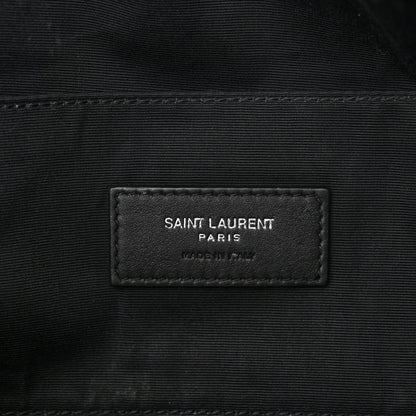 Saint Laurent Canvas Monogram Belt Bag Black 6 of 12