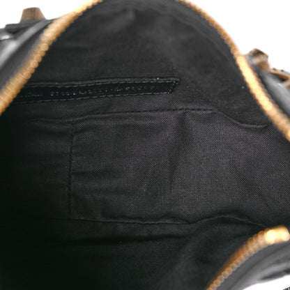 Balenciaga Extra Supple Calfskin Crocodile Embossed Le Cagole Shoulder Bag XS Black 6 of 11