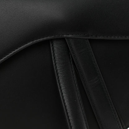 Christian Dior Calfskin Saddle Bag Black 13 of 14