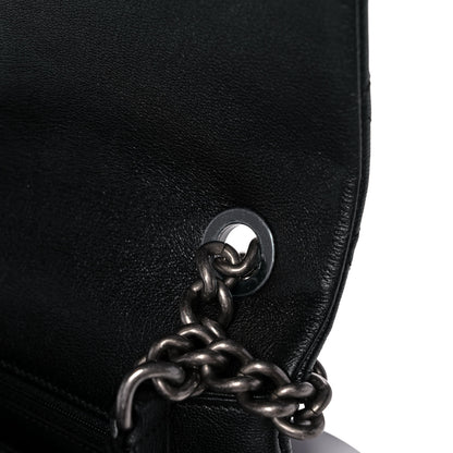 Chanel Goatskin Quilted Large City Rock Flap Black 11 of 11