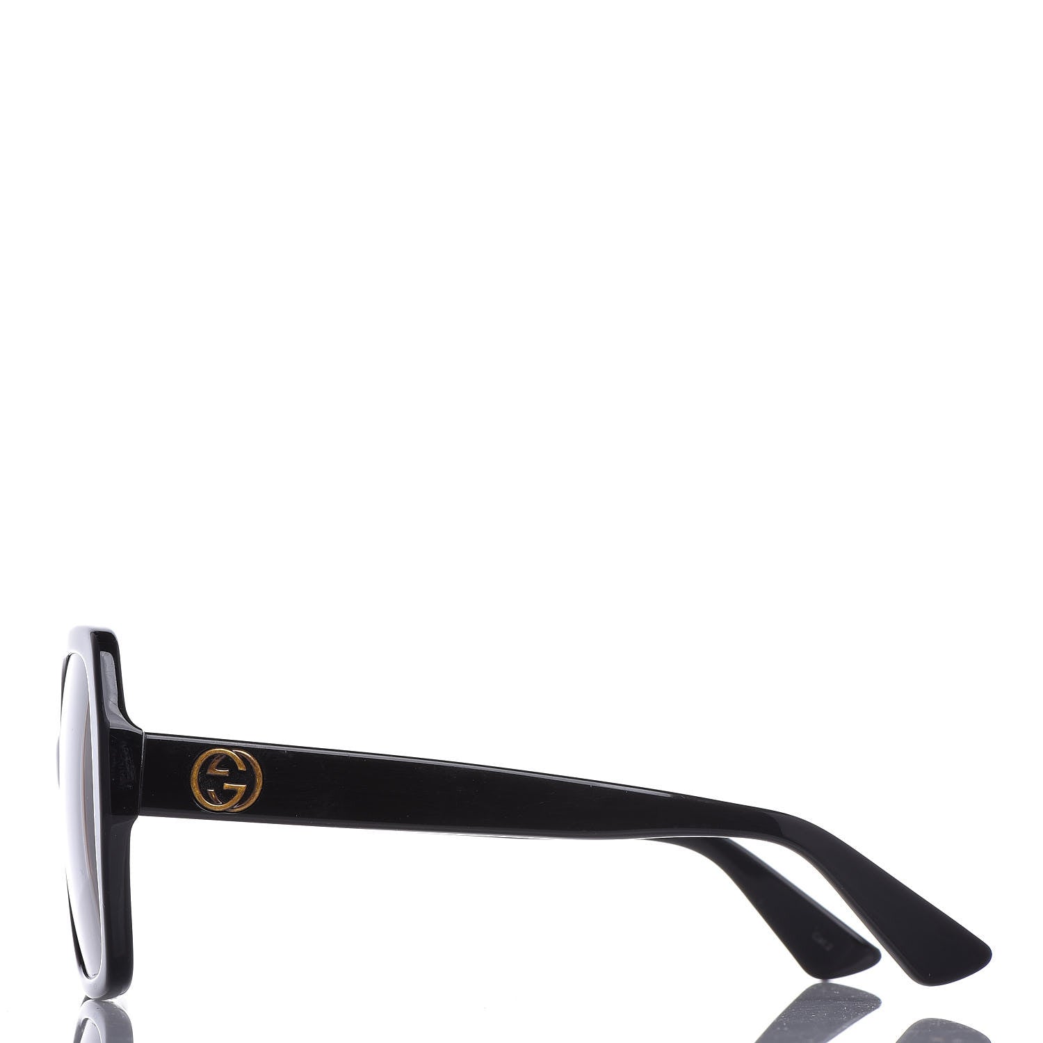 Gucci Acetate Square Frame GG0096S Sunglasses Black 2 of 6