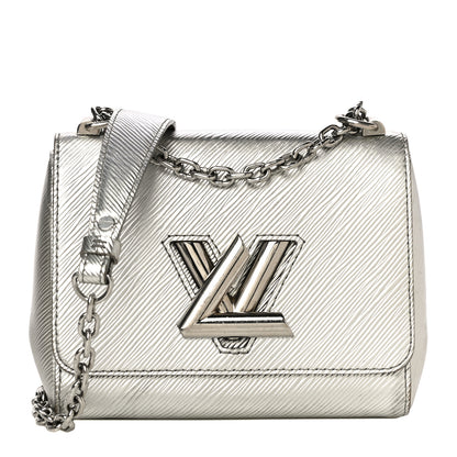 Louis Vuitton Epi Twist Shoulder Bag PM Argent 1 of 14