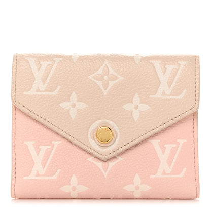 Louis Vuitton LOUIS VUITTON Empreinte Monogram Spring In The City Victorine Wallet Pink Beige Yellow 1 of 6