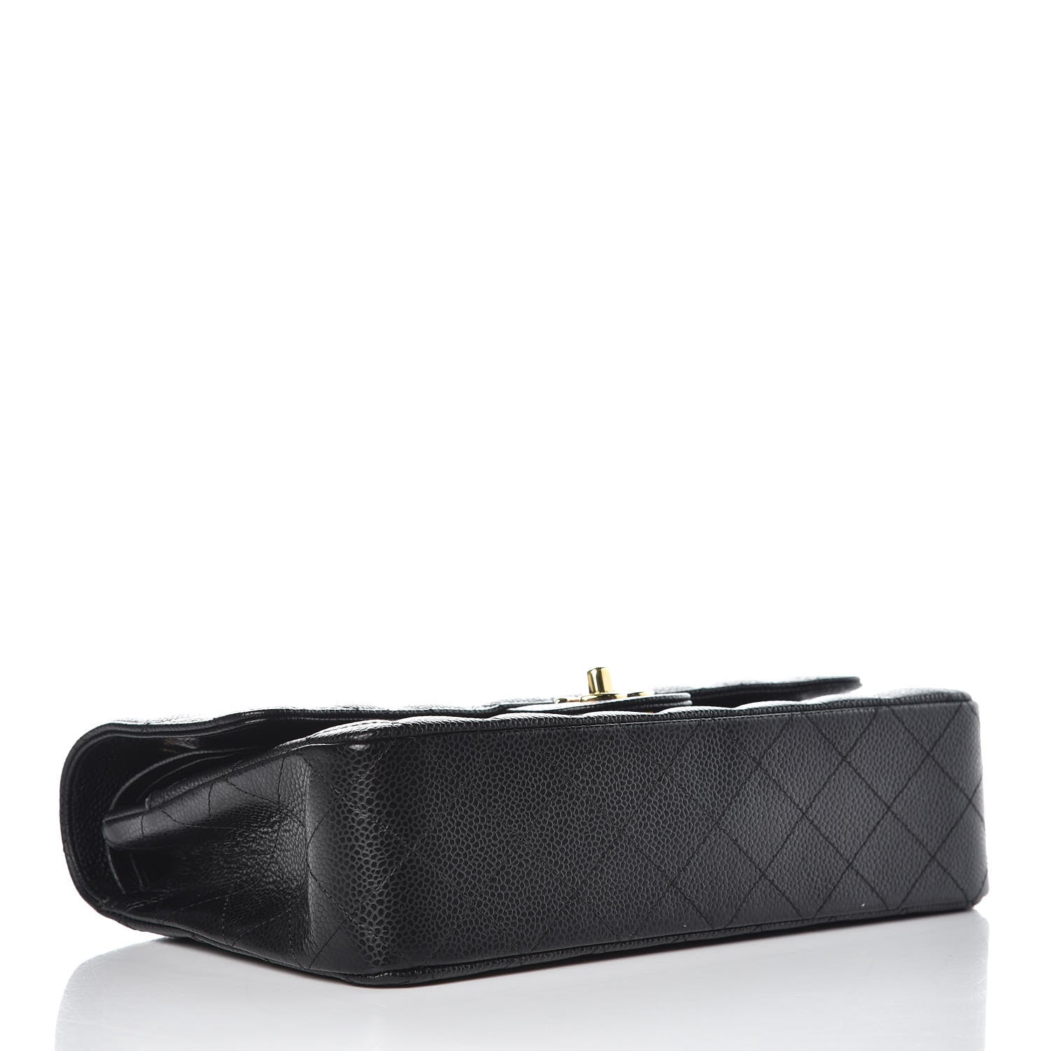 Chanel Caviar Quilted Medium Double Flap Black 4 of 10