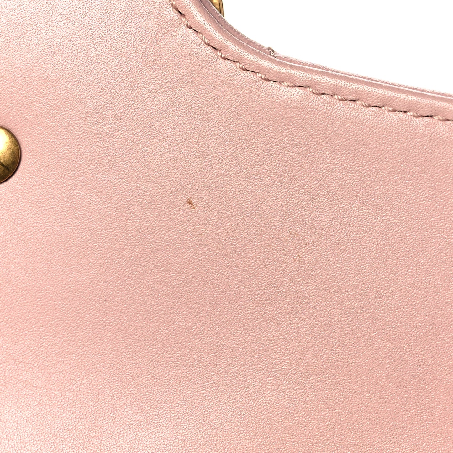 Calfskin Matelasse Mini GG Marmont Shoulder Bag Perfect Pink