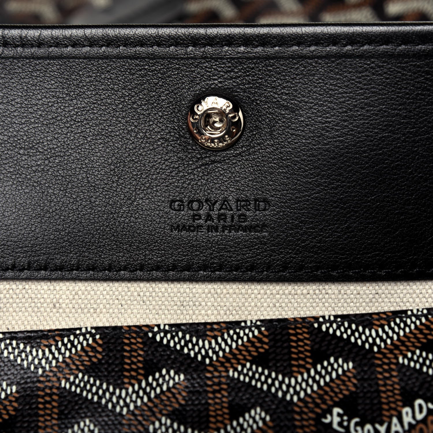 Goyard Goyardine Saint Louis PM Black 6 of 20