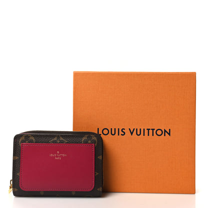Louis Vuitton Monogram Lou Zippy Compact Wallet Red 8 of 8