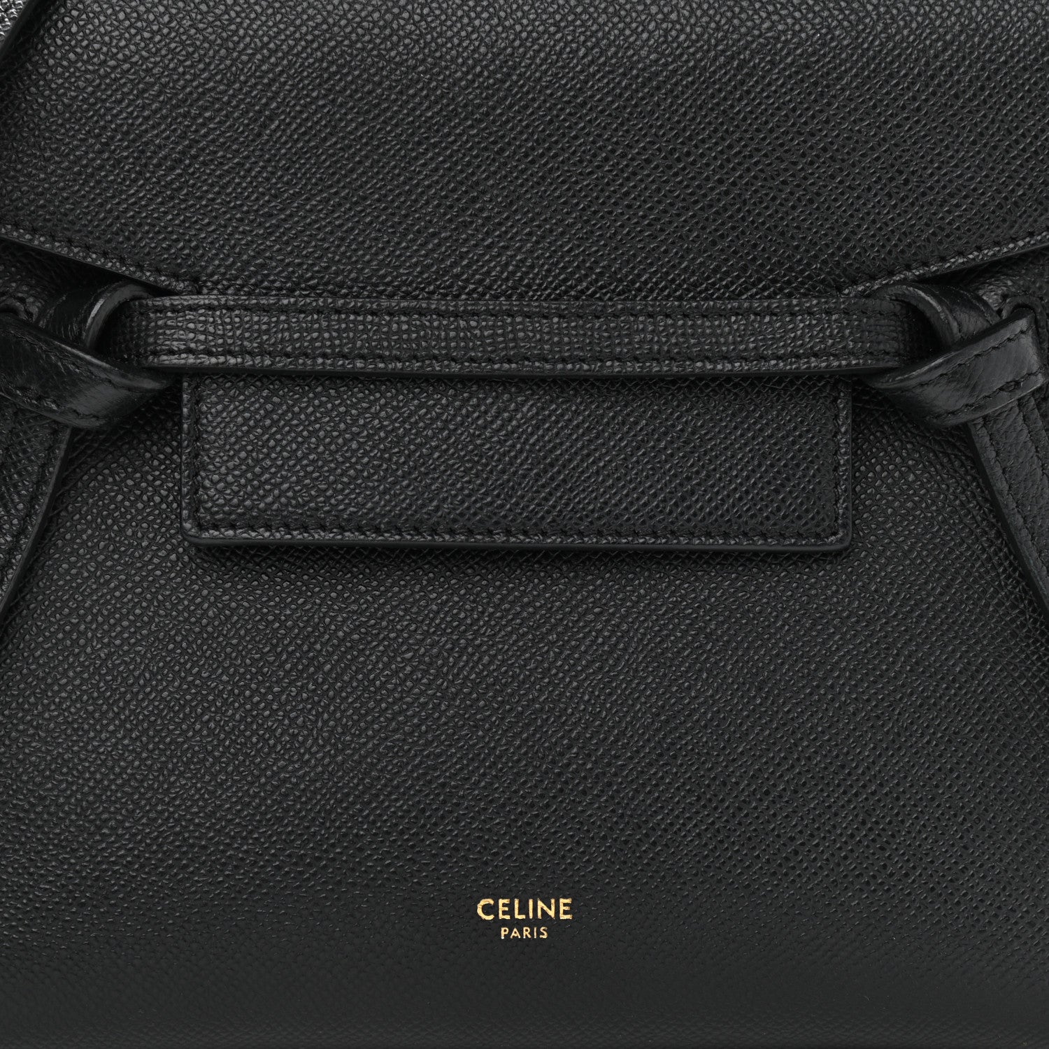 Celine Grained Calfskin Nano Belt Bag Black 6 of 11