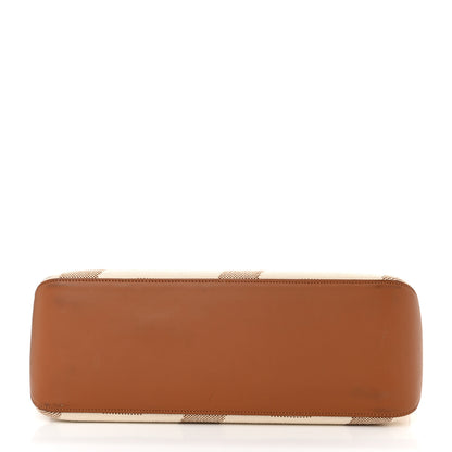 Hermes Swift H Canvas Cabas H En Biais 40 Ecru Naturel Gold 11 of 11