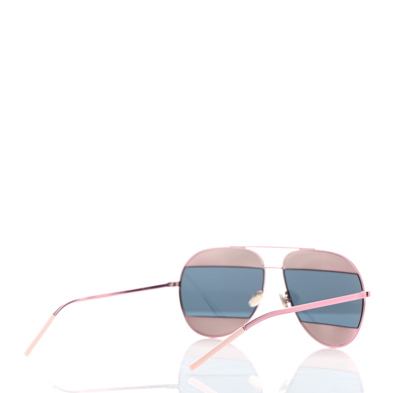 Christian Dior Metal Split 1 Aviator Sunglasses Purple 4 of 7