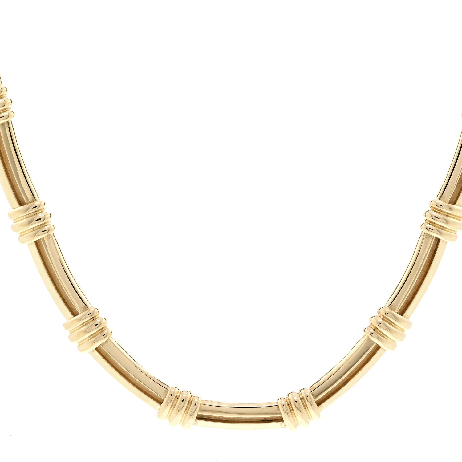 Tiffany 18K Yellow Gold Atlas Necklace 1 of 4