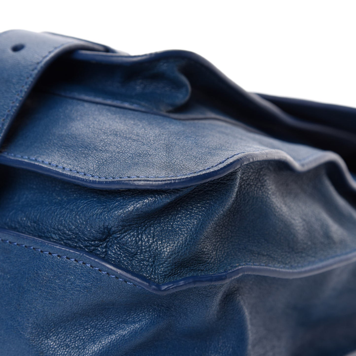 Lambskin Large PS1 Satchel Royal Blue