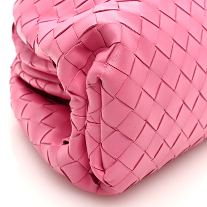 Bottega Veneta Nappa Maxi Intrecciato The Pouch Oversized Clutch Pink 8 of 9