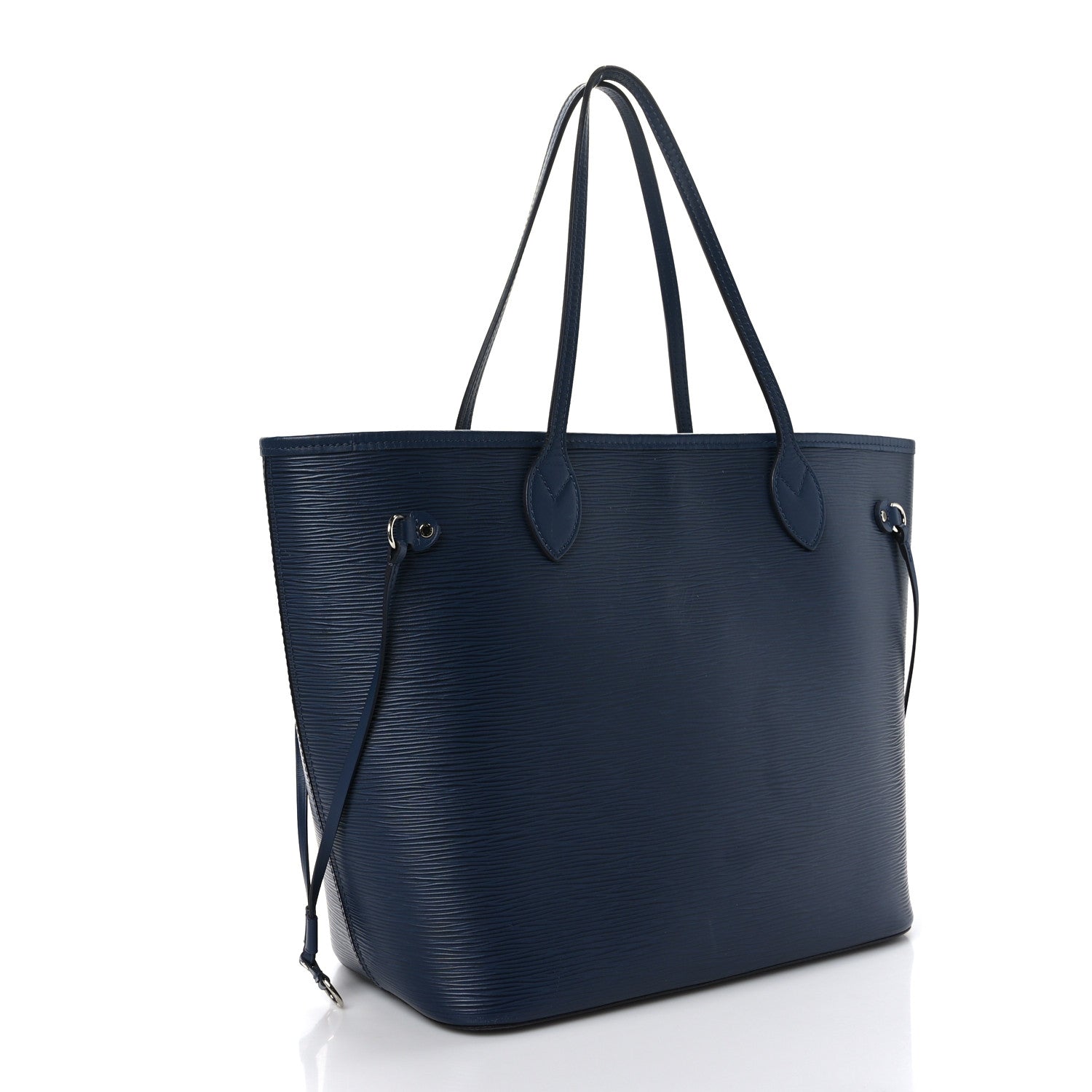 Louis Vuitton Epi Neverfull MM Indigo 3 of 8