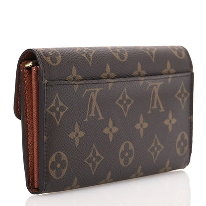 Louis Vuitton Monogram Sarah Wallet NM 3 of 11