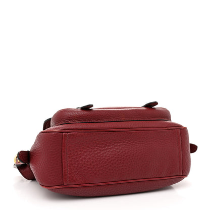 Prada Vitello Daino Messenger Bag Rubino 4 of 13