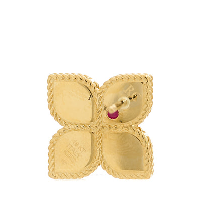 Roberto Coin 18K Yellow Gold Princess Flower Earrings 8 of 8