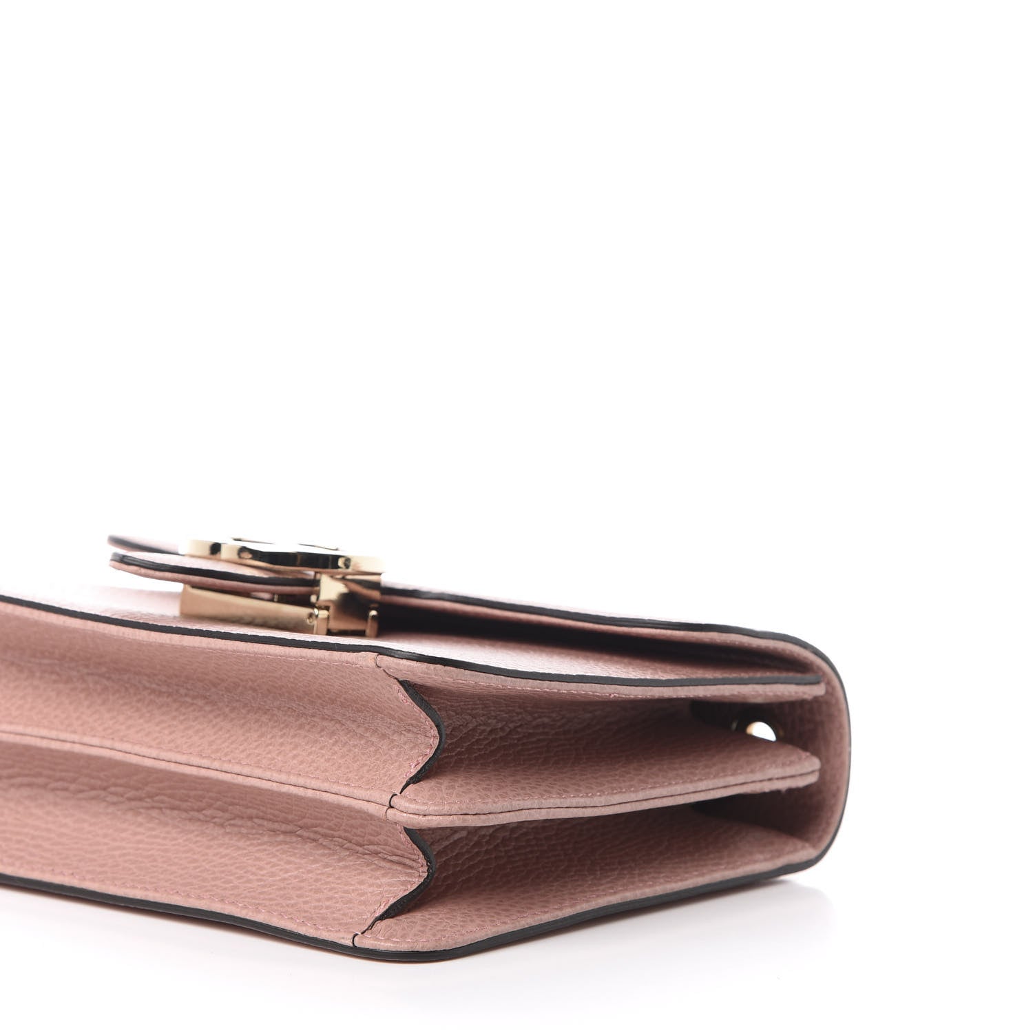 Gucci Dollar Calfskin Small Interlocking G Shoulder Bag Soft Pink 6 of 10