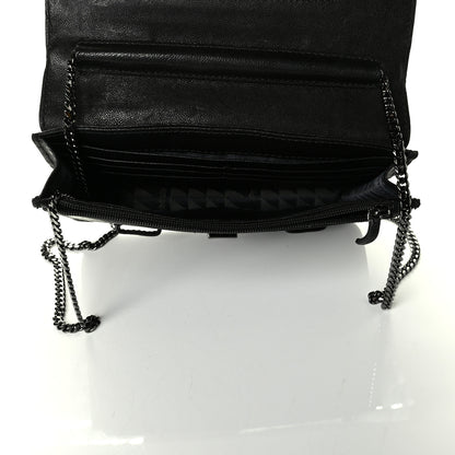 Proenza Schouler Lambskin Large PS1 Chain Wallet Black 4 of 6