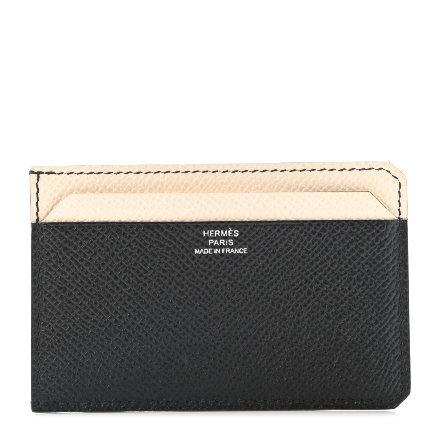 Hermes Epsom City 4CC Card Holder Black Nata 1 of 7