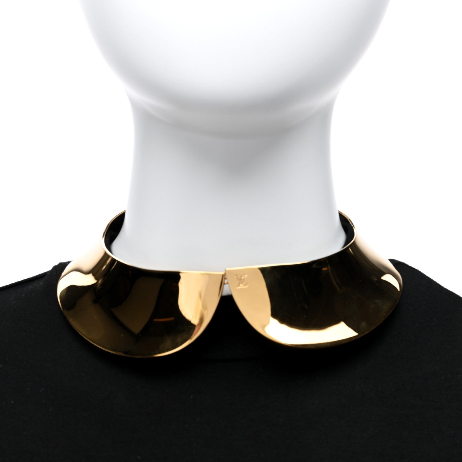 Louis Vuitton Lock Me Collar Necklace Gold 2 of 4