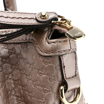 Gucci Metallic Microguccissima Medium Sukey Top Handle Bag Dark Cipria 15 of 17