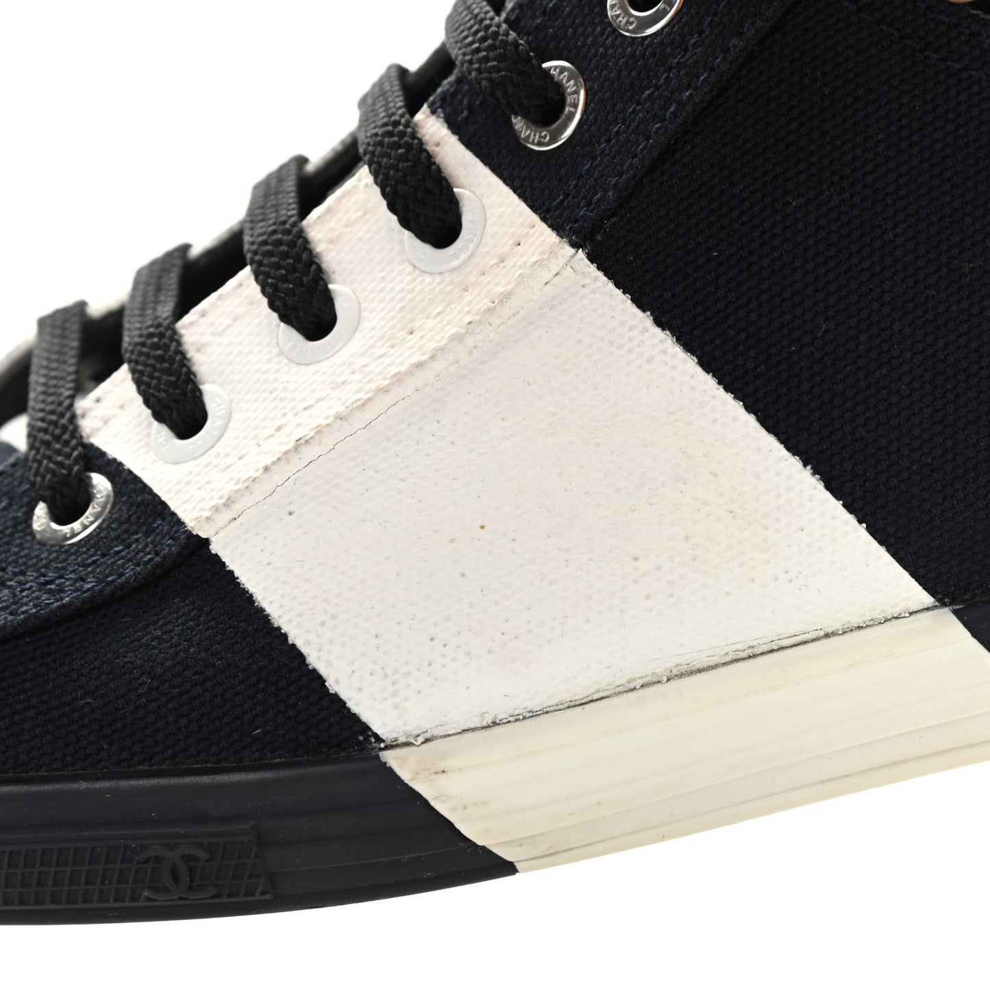 Canvas Tennis 37.5 Blue Marine White