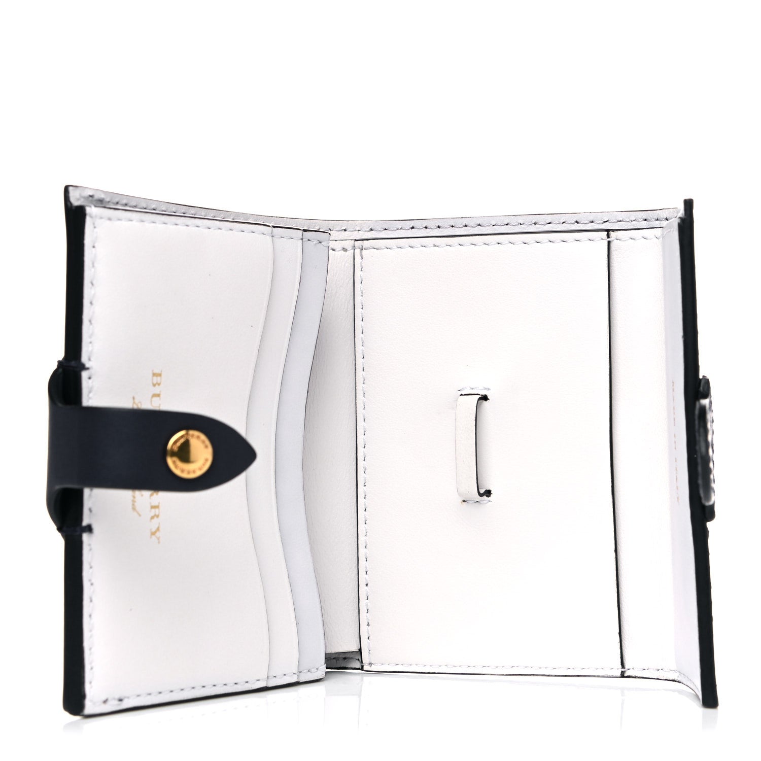 Burberry Calfskin Harlow Bifold Wallet Indigo 5 of 11