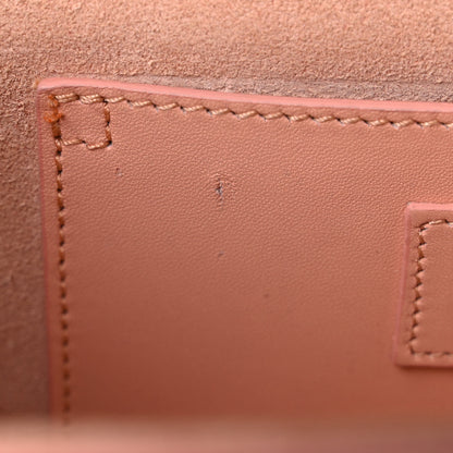 Saint Laurent Calfskin Classic Monogram Cassandre Clutch Blush 18 of 18